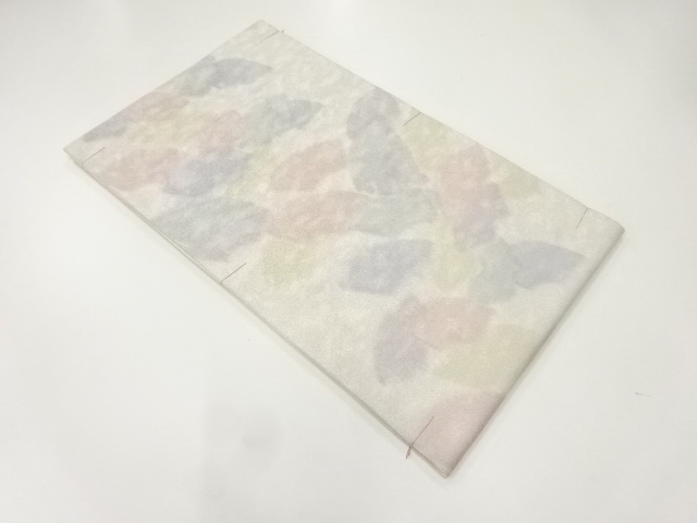 未使用品　地紙模様織出し袋帯